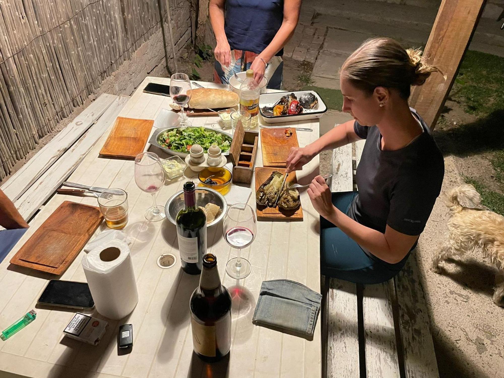 Cabana Los Aromos 마이푸 외부 사진